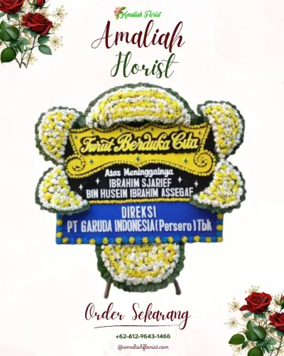 Papan Bunga Duka di Sukabungah